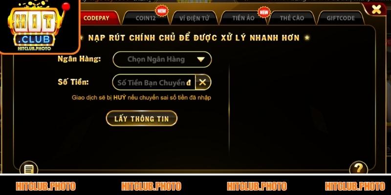 Các thao tác giao dịch nhanh chóng, an toàn